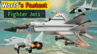 Top fastest fighter jets 2024  Technology  Most advanced fighter jets  Top 10 fighter jets [upl. by Drugge427]