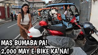 ETO NA PINAKAMURA 2000 EBIKE TRENDING ITO BRAND NEW  AT EVEREST 5WHEELS TEST DRIVE NATIN [upl. by Ainirtac]