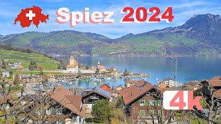 🇨🇭  2024  Winter  SWITZERLAND Suiza SPIEZ Part 7 THUN BEATENBERG Lungern Grindelwald 🇨🇭 [upl. by Noiz204]