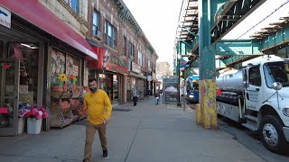 Walking NYC  Woodhaven Queens via Jamaica Avenue amp 76th Street to Forest Park March 22 2021 [upl. by Somar225]