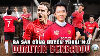 CrisDevilGamer ra sân cùng huyền thoại MU Berbatov [upl. by Mulligan]