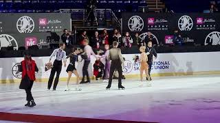 Knierim amp Frazier Roscher amp Schuster and Conti amp Macii at Sheffield Ice Anne in Space [upl. by Froemming]