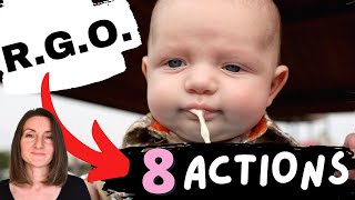 8 ACTIONS pour SOULAGER LE RGO DE SON BÉBÉ allaité ou non [upl. by Annadiane717]