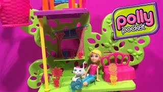 Polly Pocket Wall Party Tree House Playset [upl. by Sadye]