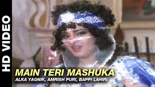 Main Teri Mashuka  Aaj Ka Arjun  Alka Yagnik Amrish Puri Bappi Lahiri  Jaya Pradaan [upl. by Merna]