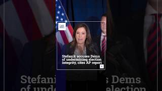 Stefanik Accuses Dems Of Undermining Election Integrity Cites AP Report [upl. by Hoes]