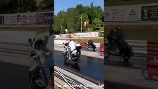 BMW K1600 vs HarleyDavidson Zippers Performance 128 CI Street Glide travelingtall harleydavidson [upl. by Stilu]