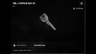 YBL 1 Office Key 01  Key Guide  Gray Zone Warfare [upl. by Jamison]