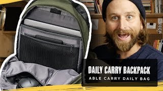 Able Carry Daily Backpack Review [upl. by Benyamin]