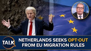 “Huge Cracks In RightWing Coalition” Netherlands Seeks To OptOut From EU Migration Rules [upl. by Enram874]