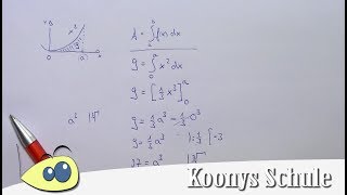 Fläche unter x² soll 9 sein  Parameteraufgabe Analysis [upl. by Sile909]