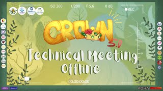 Technical Meeting Crown 50  🔴 Live Stream CROWN OFFICIAL [upl. by Deryl146]