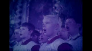 16mm Film  Die Regensburger Domspatzen singen Weihnachtslieder  BRD 1966 [upl. by Lear]