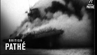 Sinking Of Us Aircraft Carrier Lexington 1942 [upl. by Anastasio]