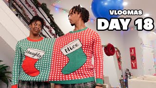 CONJOINED FOR 24 HOURS…  VLOGMAS DAY 18 [upl. by Nairod]