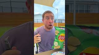 SECRET SAUCE in CHIPS CHALLENGE 😱🍟🤣 shorts martaandrustam khamitovy [upl. by Aros]