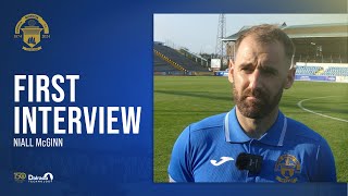 Greenock Morton  Niall McGinn  First Interview [upl. by Delaryd]