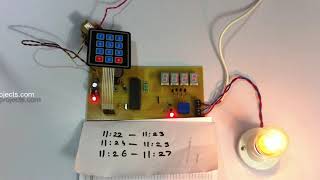 Load Shedding Time Management With Programmable Interface [upl. by Iene711]