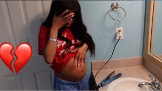 YANNI DROPPED HER FLAT IRON ON HER BELLY SHE GOT BURNED💔 TEENDAD EP28 [upl. by Etnoel]