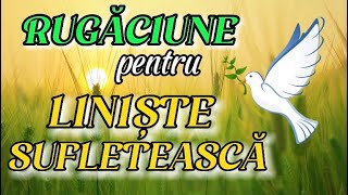 Cea mai puternica rugaciune pentru LINISTE sufleteasca [upl. by Ollopa]