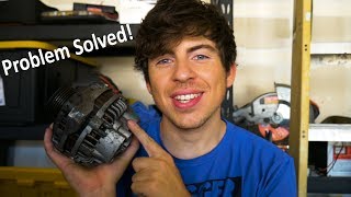 How To Replace the Alternator 20062011 Honda Civic 18L [upl. by Dias78]