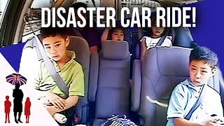 How To Control Children When Driving  Supernanny [upl. by Adyahs]