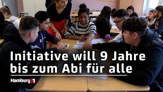 Mehr Zeit zum Lernen Initiative will 9 Jahre bis zum Abi für alle [upl. by Anisirhc]