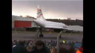 Concorde Comes Home  the last flight landing  Filton Bristol 2611 2003  new raw footage [upl. by Seaddon232]