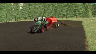 Liquid Manure Spreading Episode 13 fs22BackRoadscounty [upl. by Relluf]