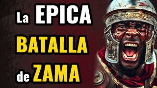 La Batalla mas IMPORTANTE de Toda ROMA  Batalla de ZAMA [upl. by Aifas]