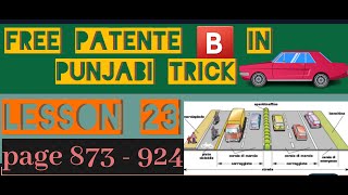 patente b in punjabi trick 873  924  patente b urdu trick  patente b in hindi trick  b teoria [upl. by Eisak346]