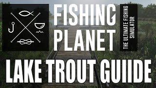 Fishing Planet  White Moose Lake  TrophyUnique Lake Trout [upl. by Johna]