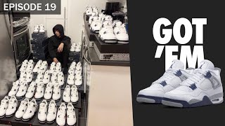 Got a few of the Nike Jordan 4 Midnight Navy  Botting vlog  Sneakers To Riches S2EP19 [upl. by Aleen]