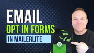 How To Add Email OptIns Forms In MailerLite [upl. by Shushan]