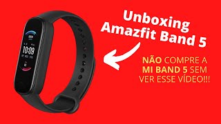 Unboxing Amazfit Band 5  Smartband com Alexa [upl. by Anelrahc]