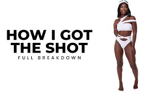 How I Got the Shot  Swimwear Photoshoot in Studio [upl. by Noside]