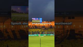 Eintracht Braunschweig international Fangesang Edit mit Text 🔵🟡 eintrachtbraunschweig [upl. by Haiacim465]