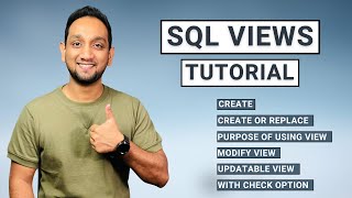 SQL Views Tutorial  VIEWS in SQL Complete Tutorial [upl. by Edgar638]