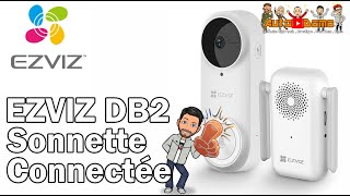 La doorbell DB2 2K la sonnette connecté selon EZVIZ [upl. by Oakie709]