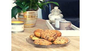 RECETTE FACILE DE COOKIES AU THERMOMIX GOURMANDISE ASSUREE [upl. by Mahsih]