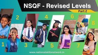 National Skills Qualification Framework  NSQF  Revised Levels  Part2 [upl. by Bullivant]