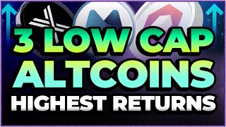 3 LOW CAP Altcoin Gems 💎 HIGHEST 2025 CRYPTO RETURNS [upl. by Sackey1]