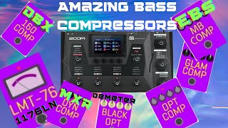 PT5 Are Digital Bass Compressors Any Good B6 MultiEffectsZoomSoundLabtcelectronic​⁠ [upl. by Anilosi951]