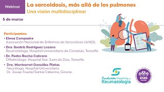 La sarcoidosis más allá de los pulmones Una visión multidisciplinar [upl. by Eiram]