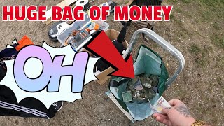 HUGE BAG OF MONEY FOUND AT THE BOOT SALE 🤩 [upl. by Puri]