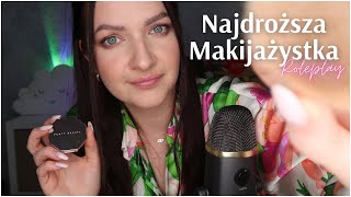 ASMR ROLEPLAY • Najdroższa Makijażystka Robi Twój Makeup • Polish ASMR  ASMR Po Polsku [upl. by Norwood]