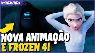 FROZEN 4 E A NOVA ANIMAÇÃO DA DREAMWORKS  imaginago [upl. by Hurff]