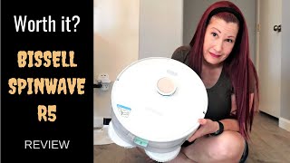 BISSELL SPINWAVE ROBOT REVIEW  R5 Preview [upl. by Arec]