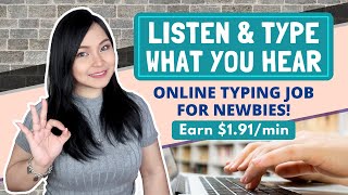 3 Highest Paying Transcription Jobs for Beginners With No Interview 2023 [upl. by Verena]