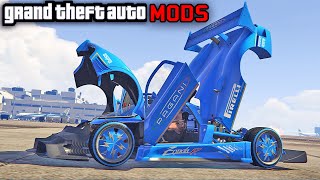 GTA V  Novo Pagani Zonda R Top Speed  Download Mod Super Carros [upl. by Borries847]